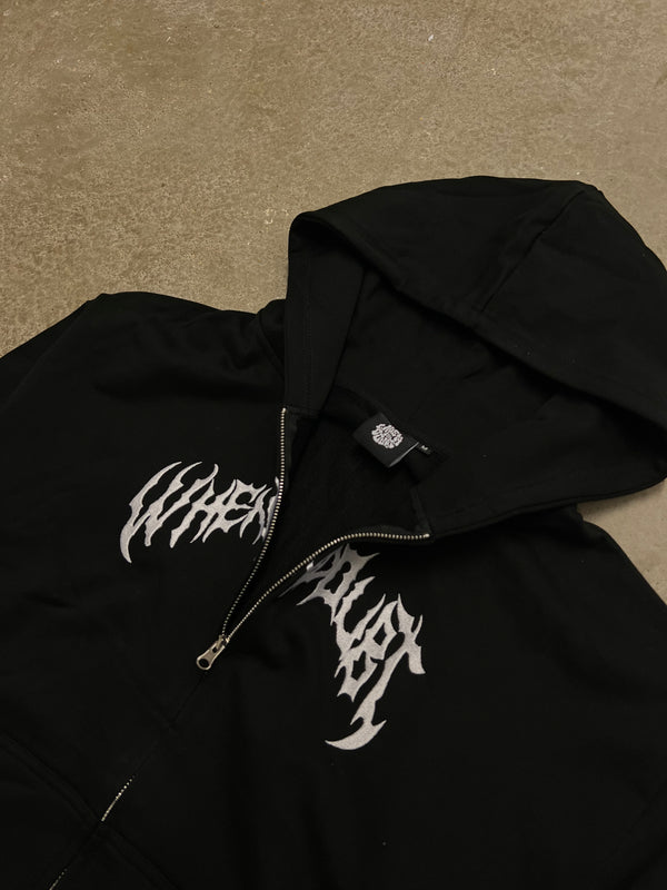 Hoodie Zip - Black