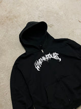 Metal Slash Black Zipper